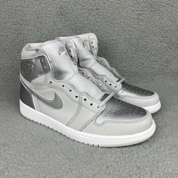 Og Co Jp Tokyo Metallic Silver Jordan Jordan High Men Shoes Grey - Main Image